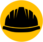 Black helmet with yellow bg - Copy